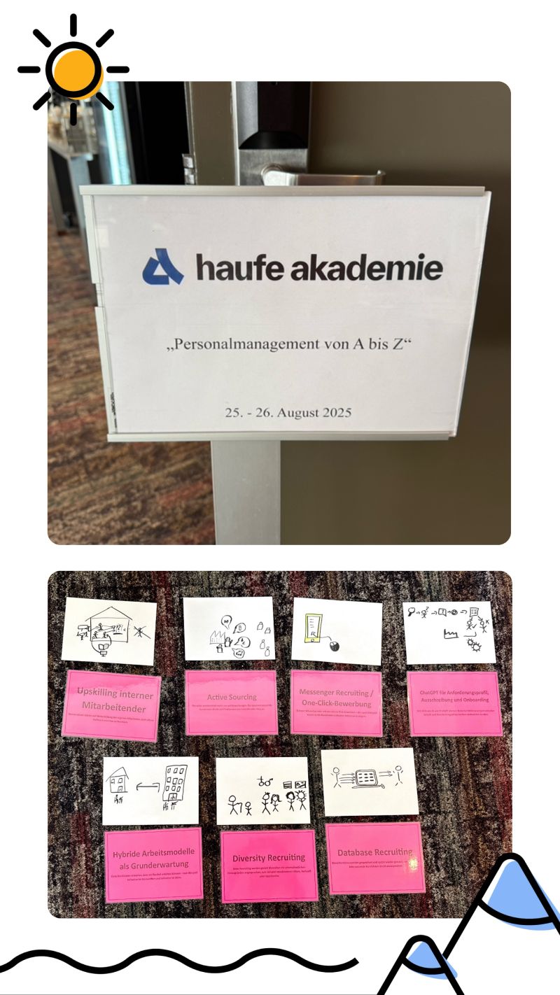 Treffen sich 7 Menschen, die in HR noch viel vorhaben